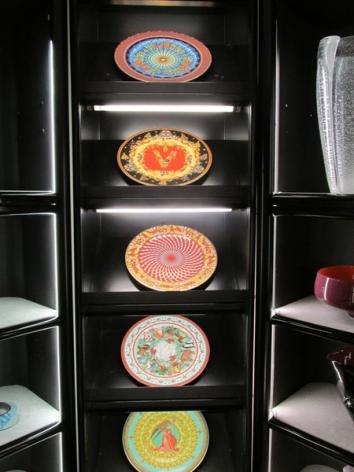 Piatti colorati in ceramica